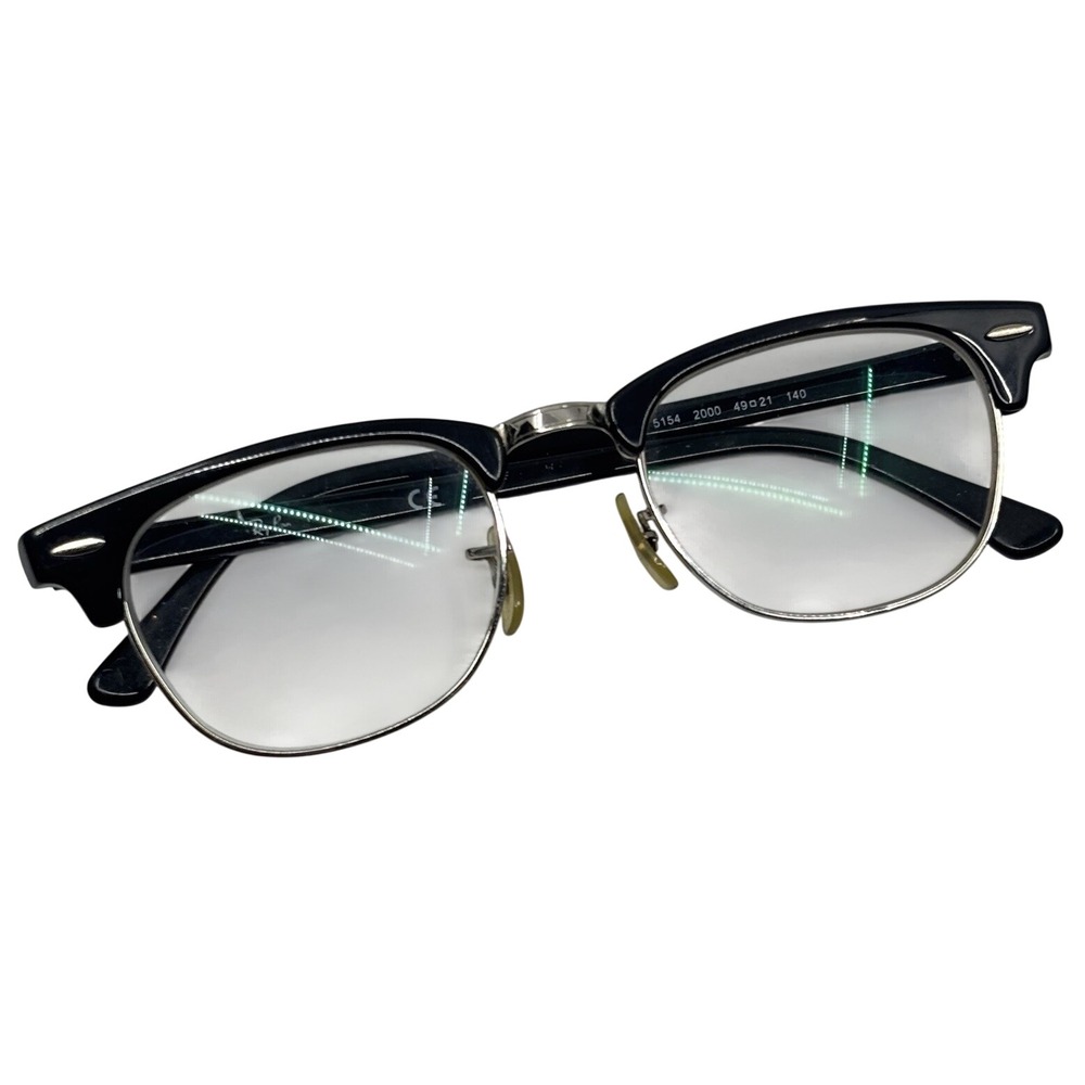 Ray-Ban RB5154 Clubmaster Eyeglasses Black 2000 49/21 140